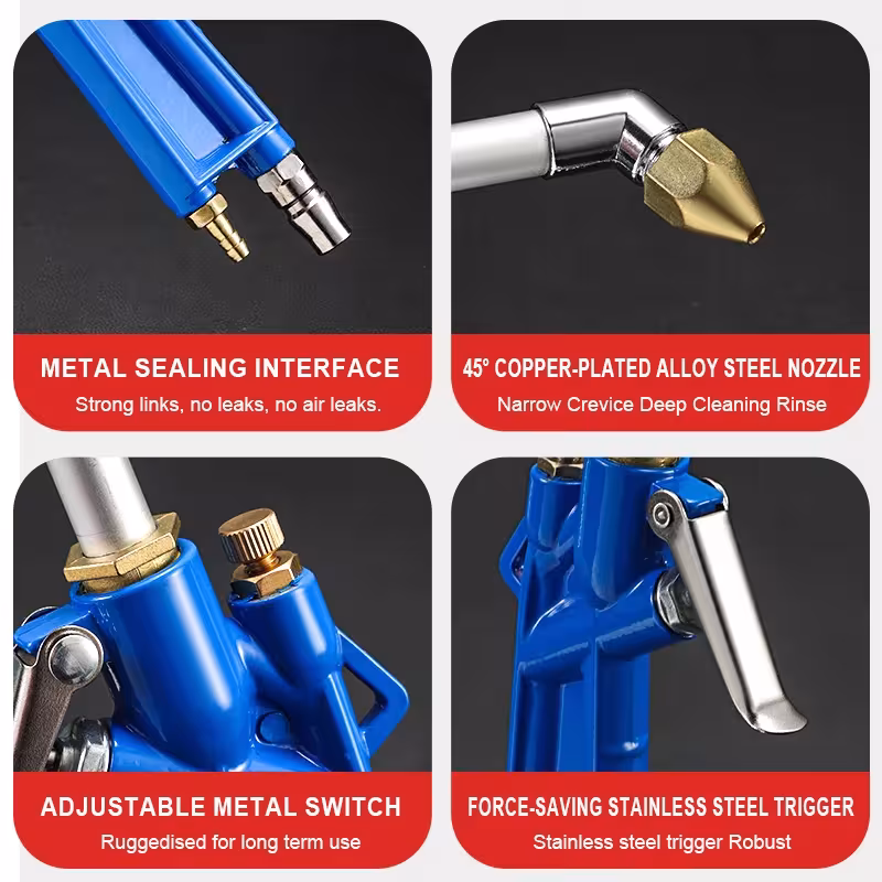 pistolets pneumatiques de nettoyage