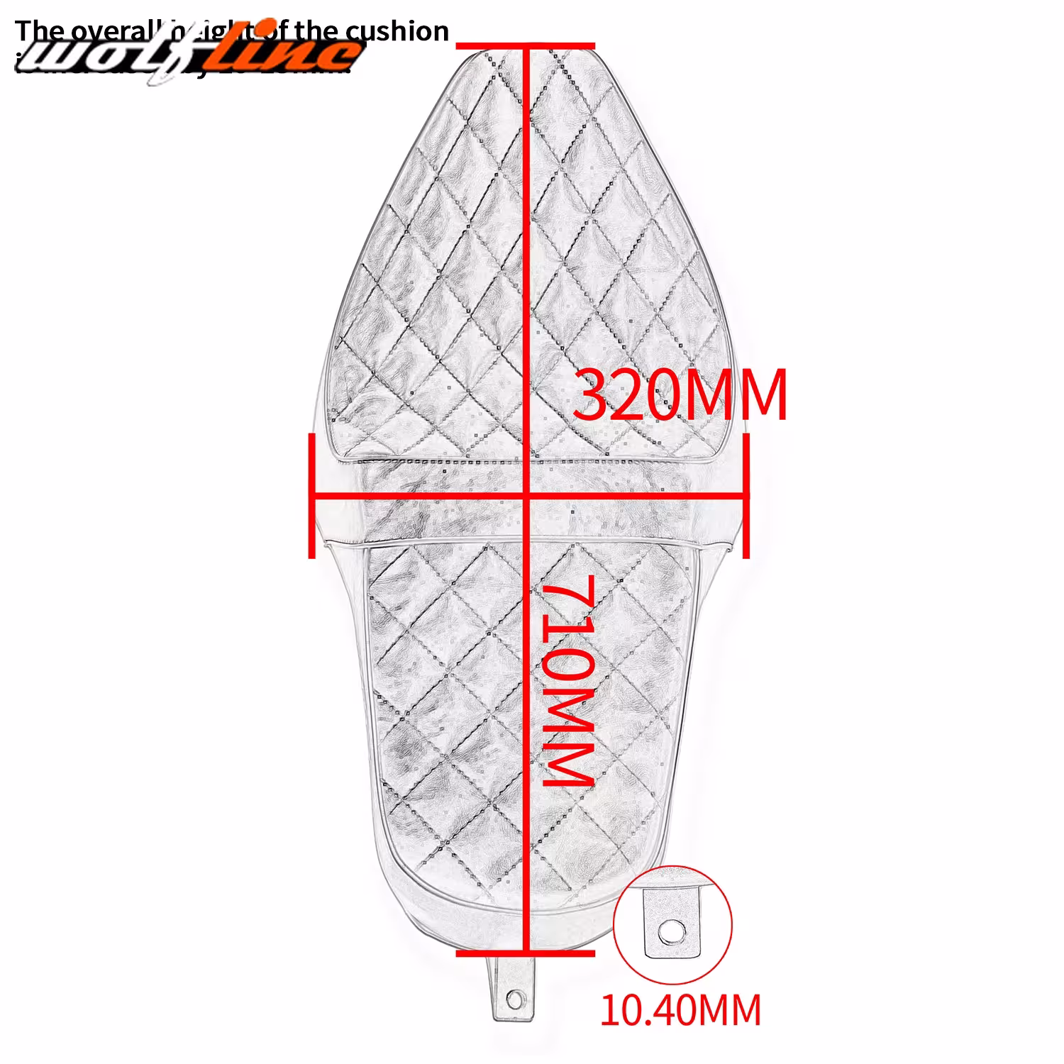 motorcycle seat cushion CMX1100