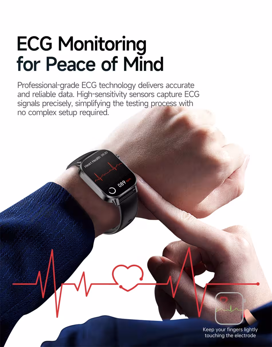 reloj inteligente con vigilancia de salud