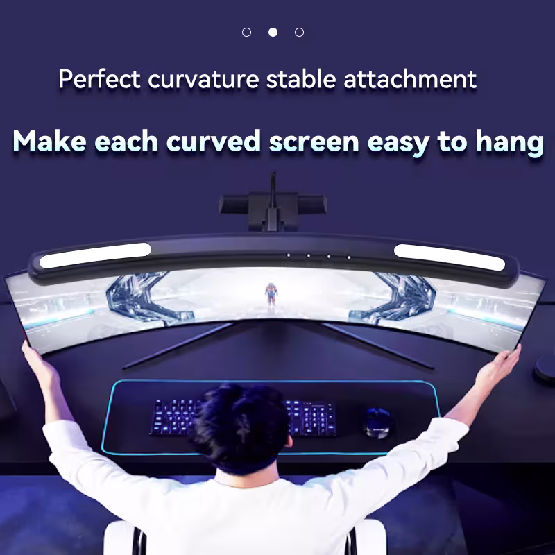 Barra de luz LED para monitor