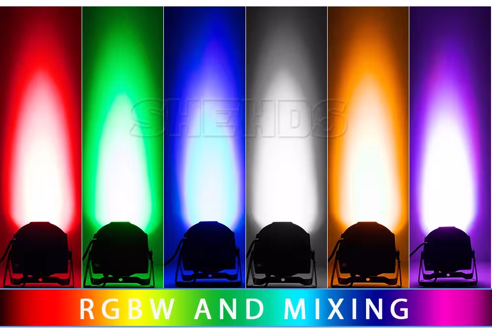 LED Par 7x12W RGBW