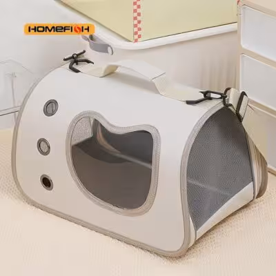 Tragbare Haustiertasche für kleine Hunde und Katzen, flexibel, atmungsaktiv