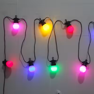 8 m 13 m 24 m LED-Lichterkette, wasserdichte dekorative Beleuchtung für Garten, Hof und Veranda