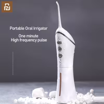 YOUPIN brosse à dents électrique avec jet d'eau, rechargeable par USB, portable