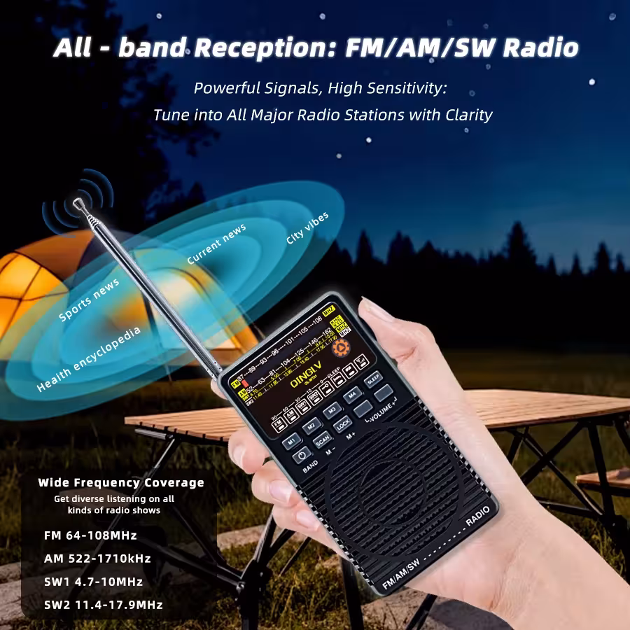 retro mechaninis FM radijas