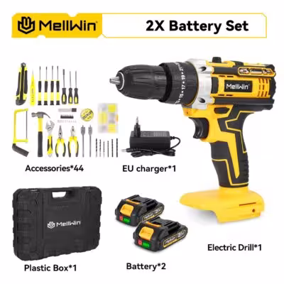 MELLWIN 25 + 3 Rotating Moment Electric Conditioner Drills 21V Makita Baterija