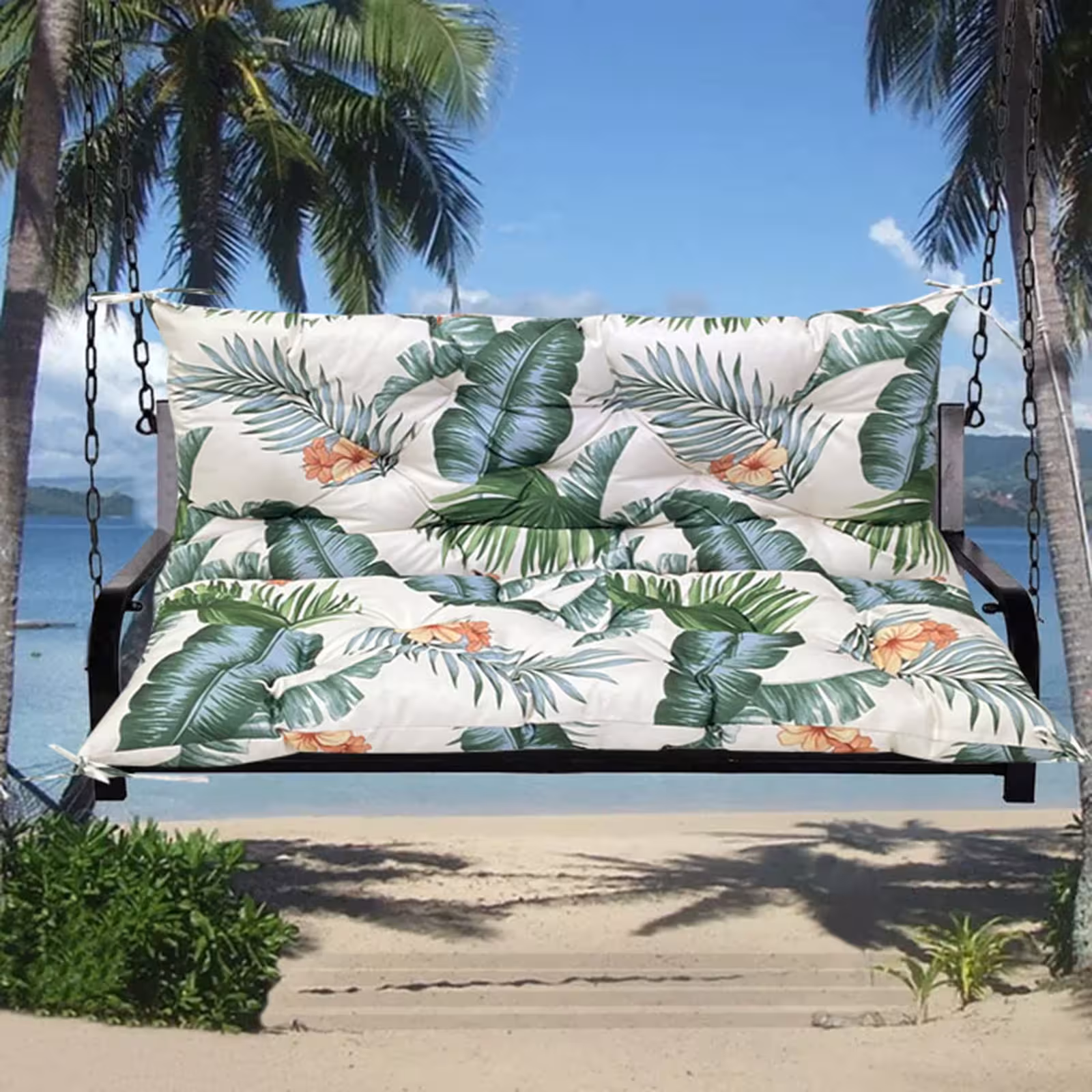 coussin de banc de jardin