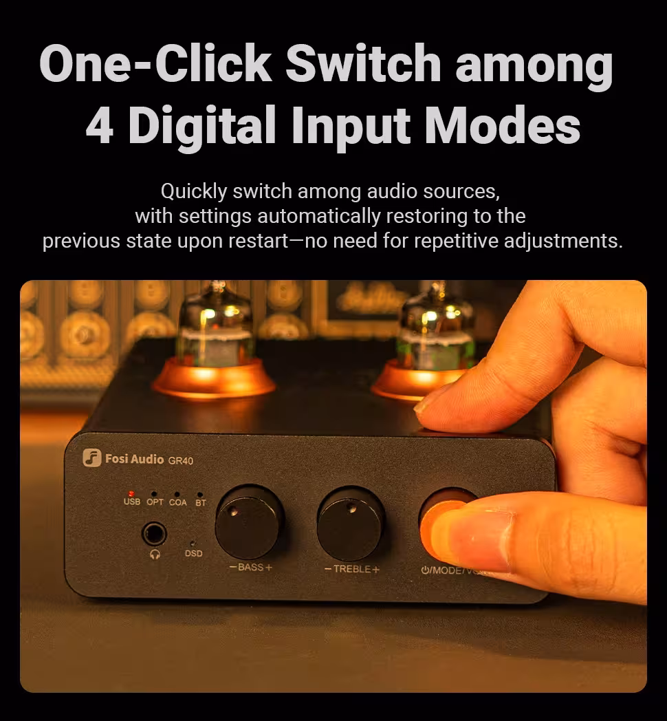 Bluetooth USB DAC stiprintuvas