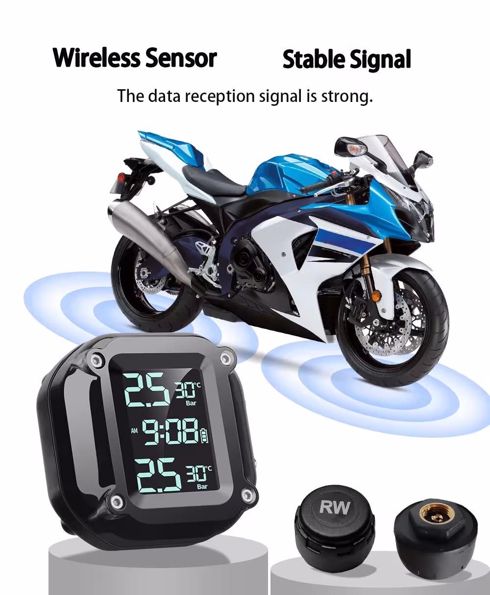 monitor pressione pneumatici moto
