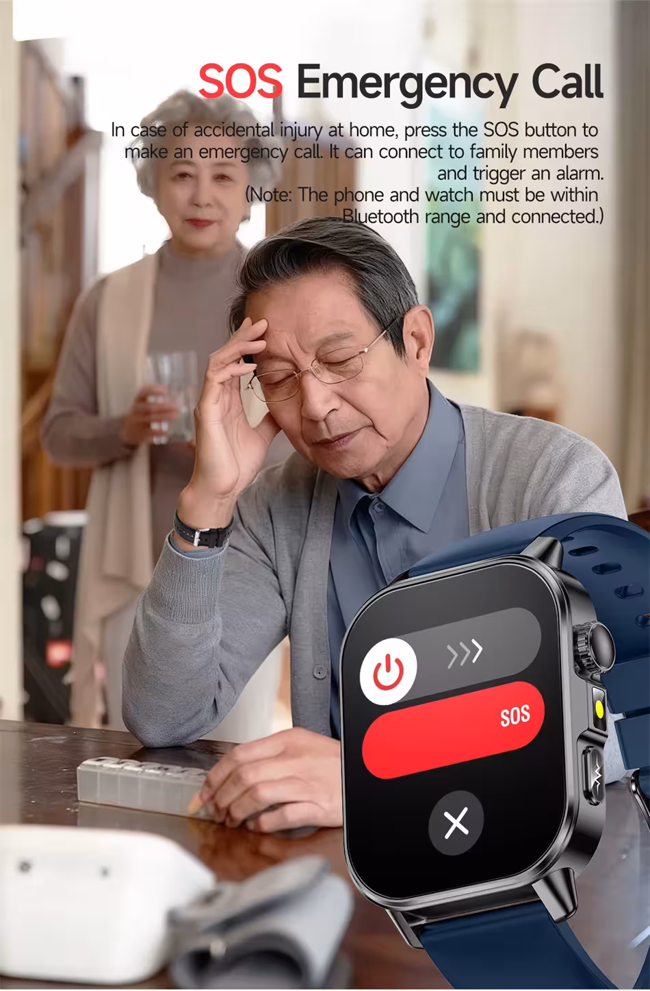reloj inteligente con vigilancia de salud