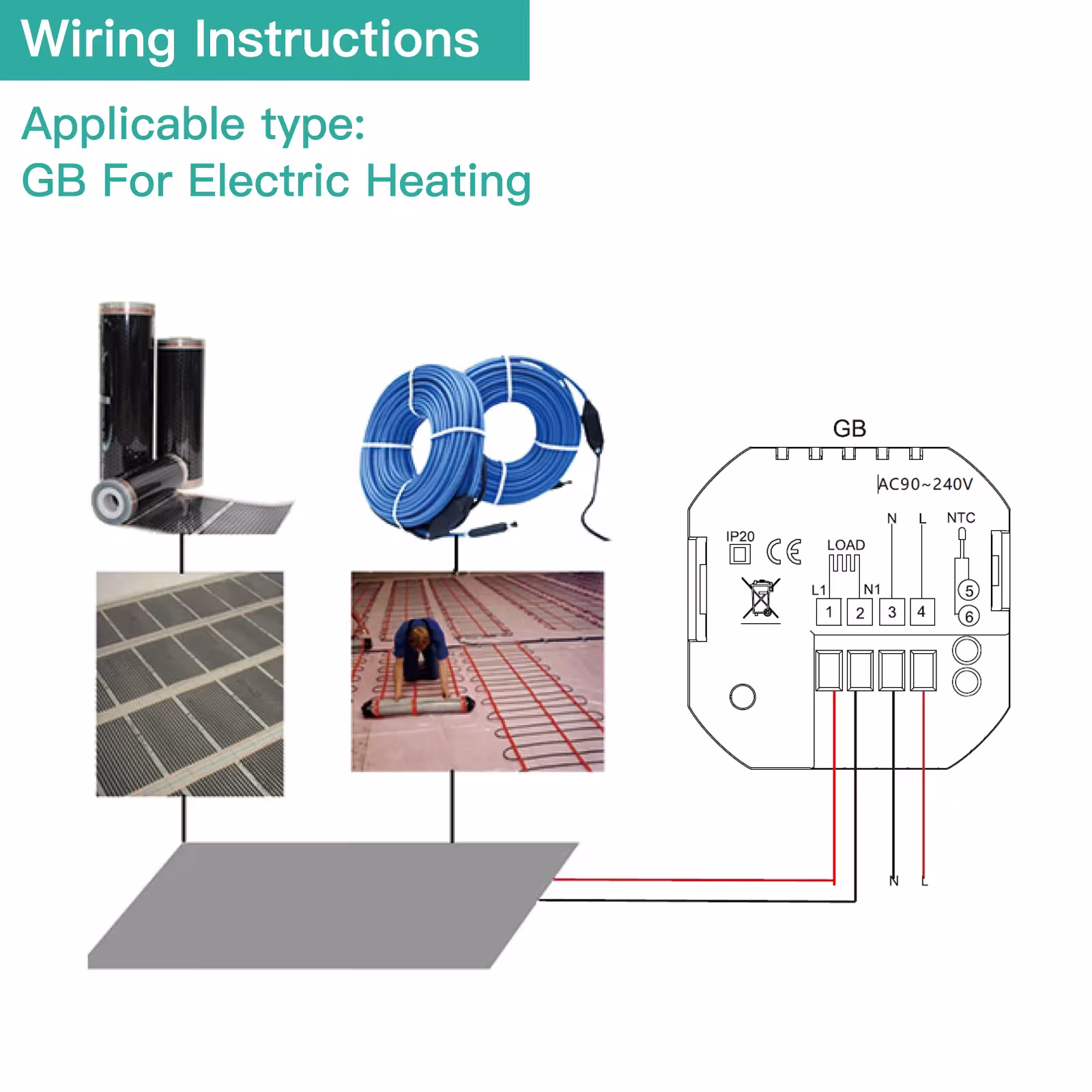 termostato WiFi intelligente