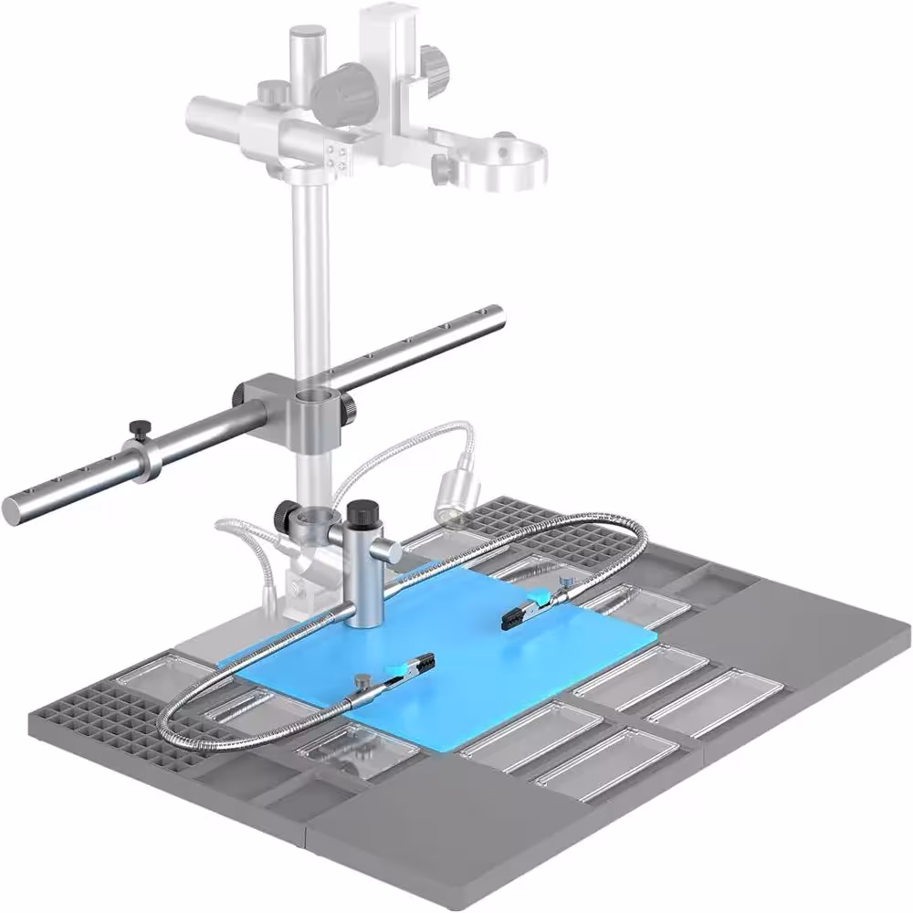 microscope aluminum stand
