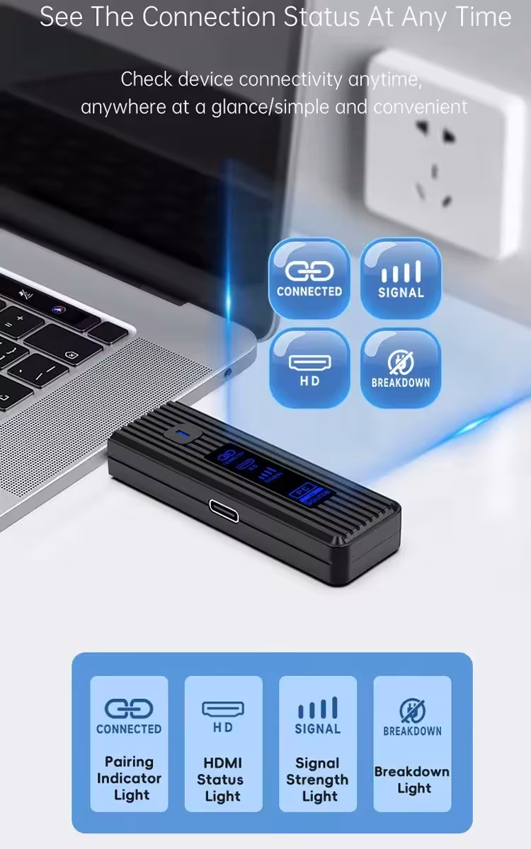 belaidis HDMI vaizdo siųstuvas