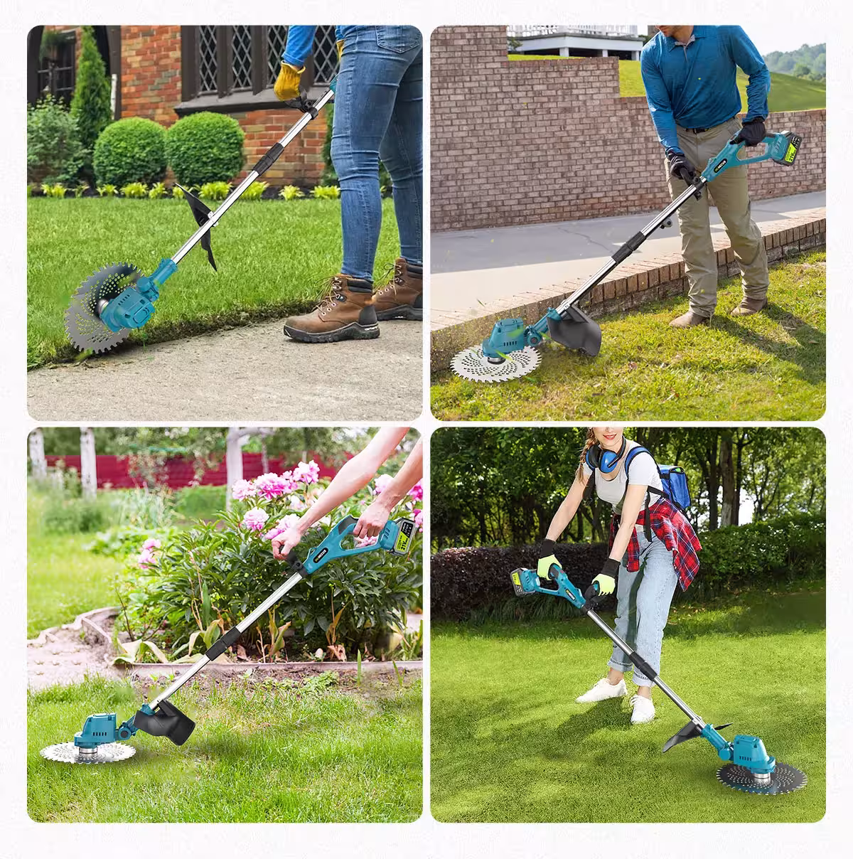 cordless electric lawn mower