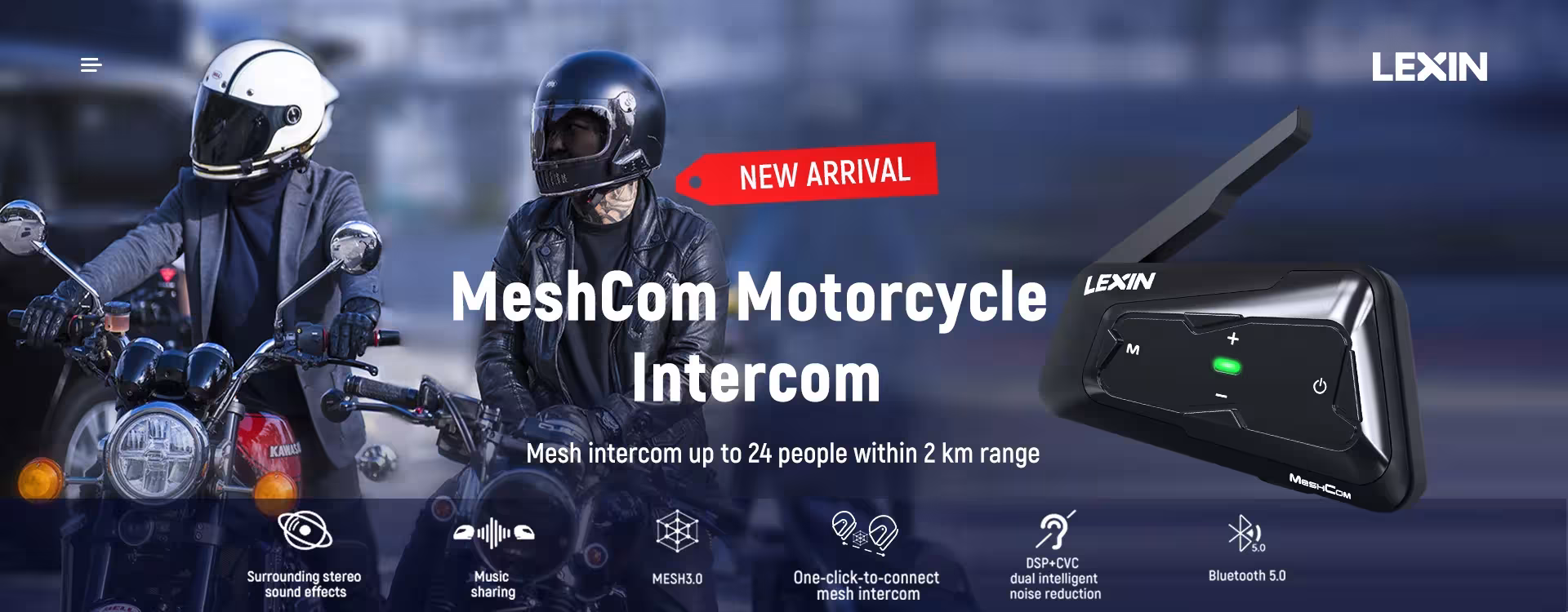 motorcycle intercom helmet