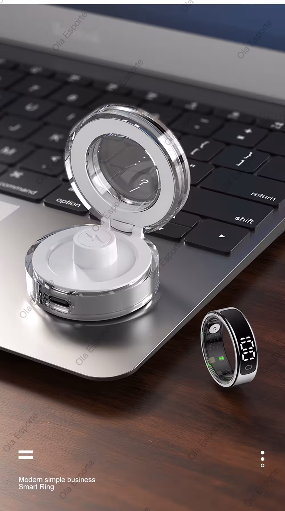 smart ring with display