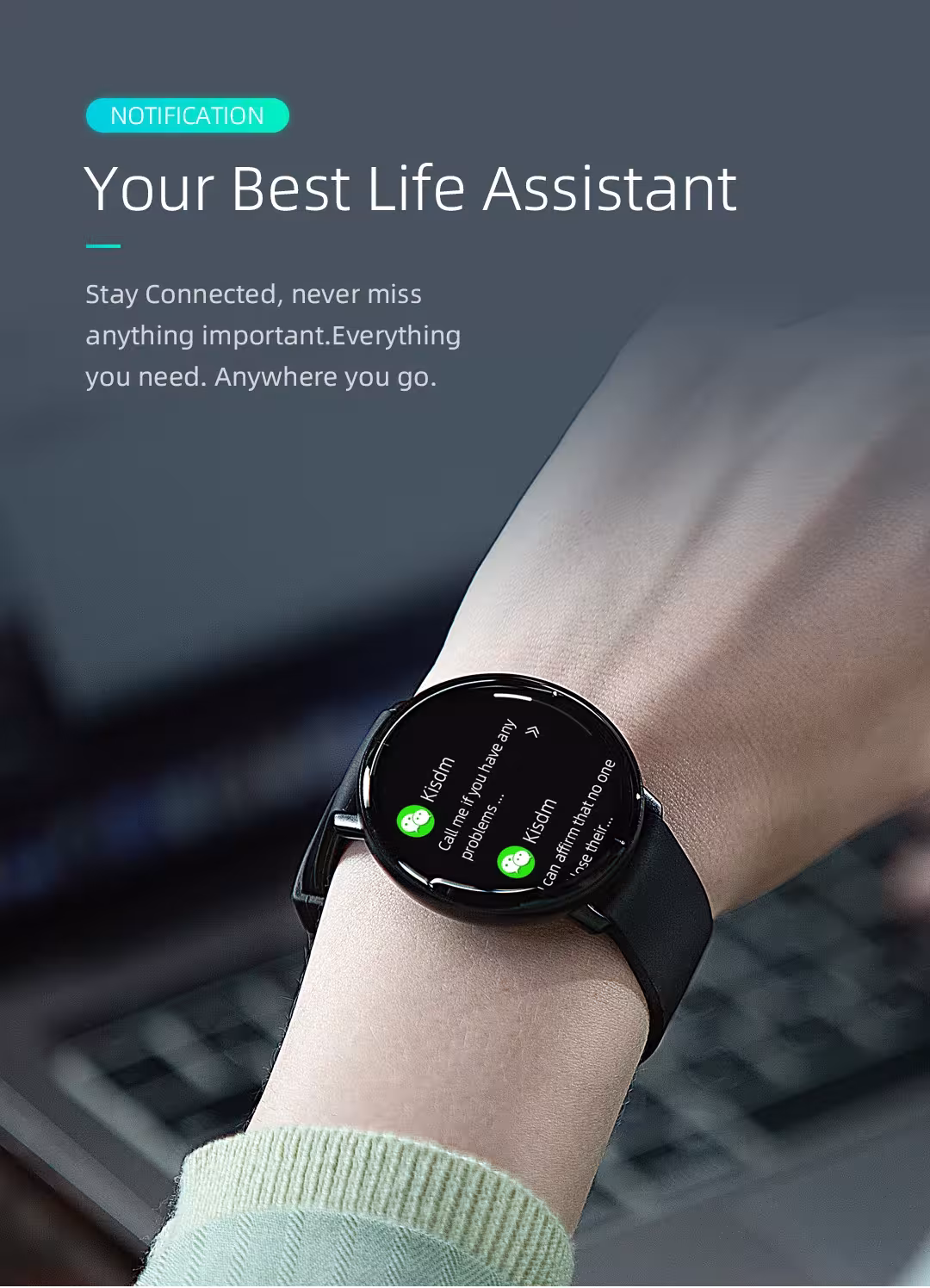 reloj inteligente con AMOLED
