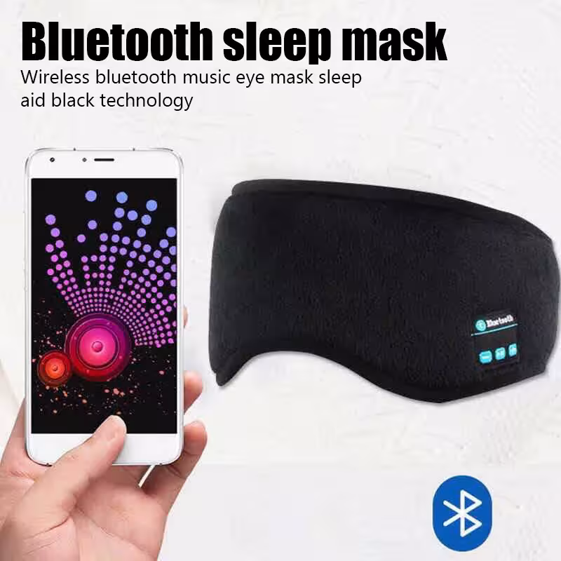 Casque Bluetooth sans fil avec masque de sommeil