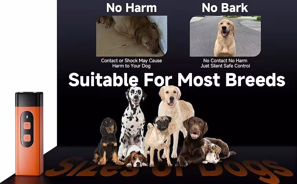 dispositivo a ultrasuoni anti-abbaio per cani