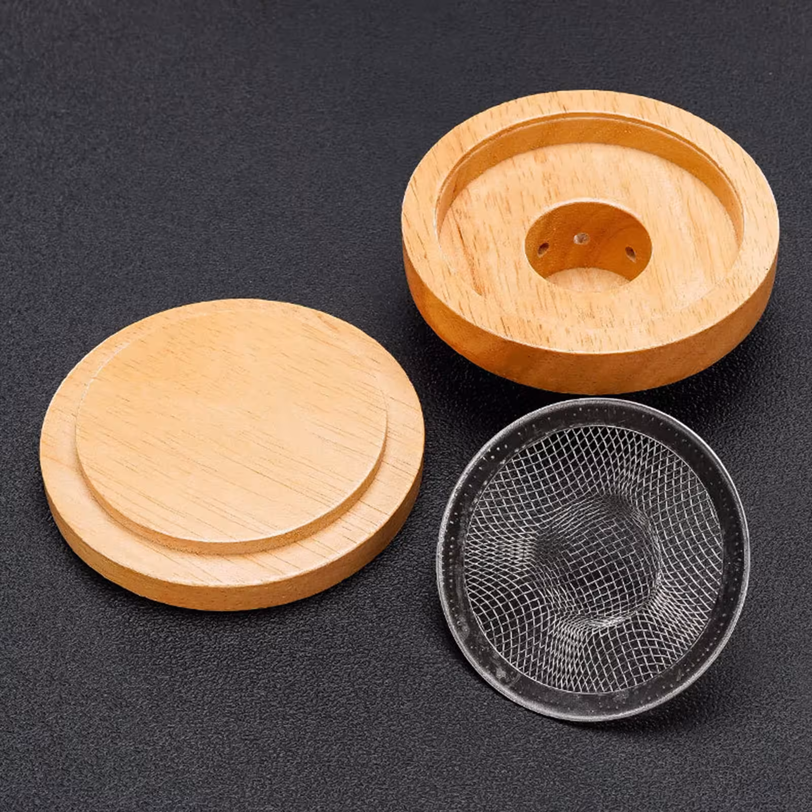 ahumador de cócteles de madera