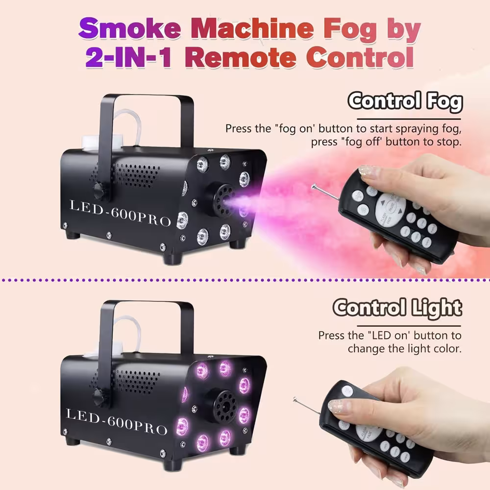mini fog machine LED