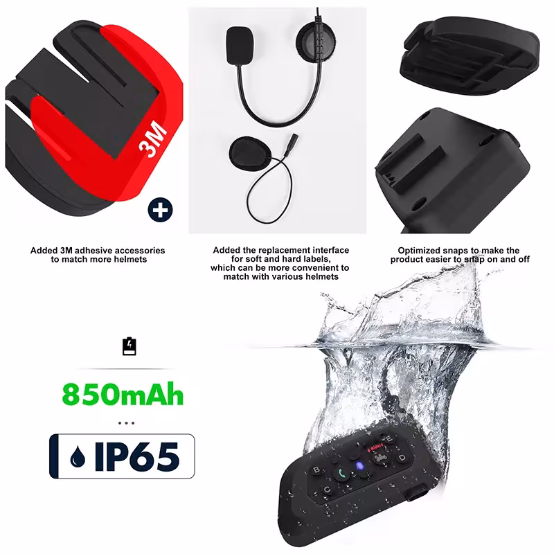 interfono per casco da moto
