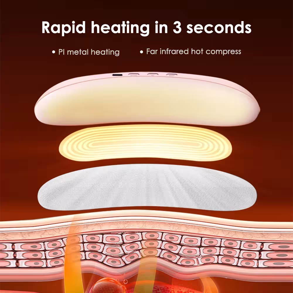 menstrual pain heating device