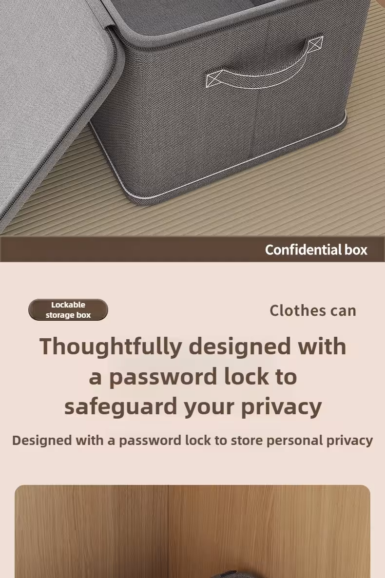 lockable storage with password