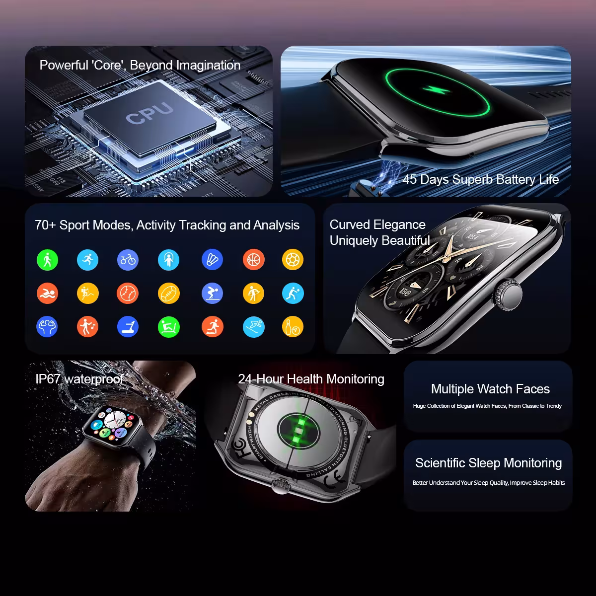 smartwatch AMOLED