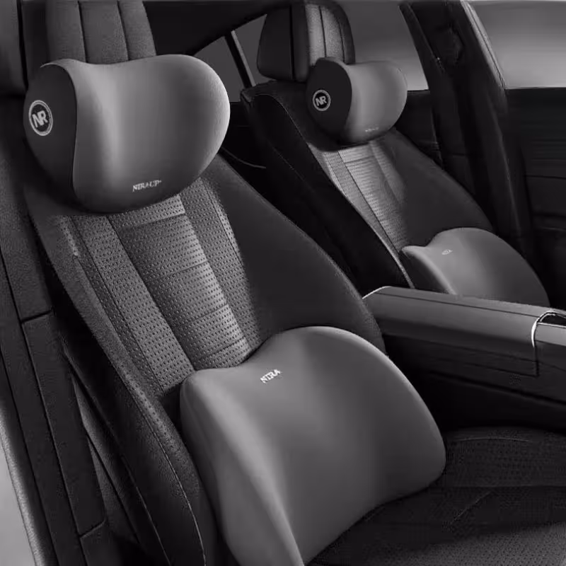 Coussin en mousse de mémoire de voiture avec support lumbulaire dos