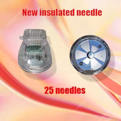 Microneedle radiofréquence nano aiguille 10 25 64 vert doré