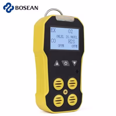 Bosean dujų detektorius O2 H2S CO LEL 4 in 1 nuotiekio jutiklis