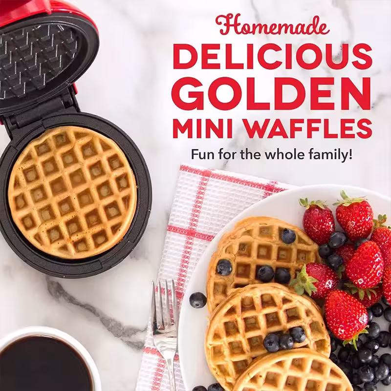 mini macchina per waffle