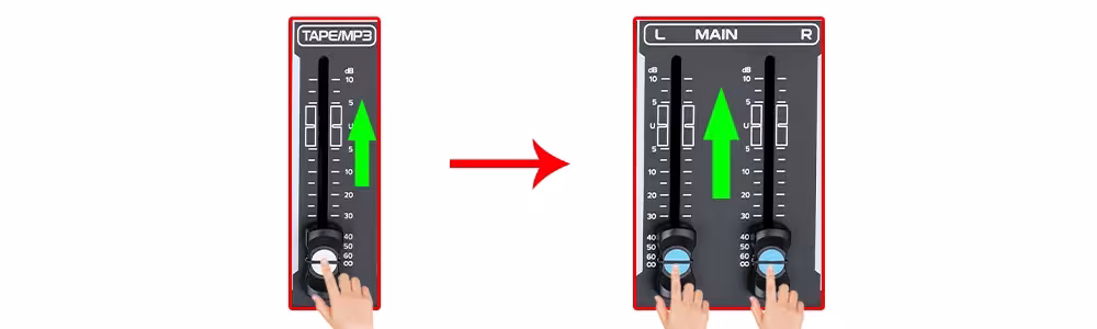 mixeur audio avec Bluetooth