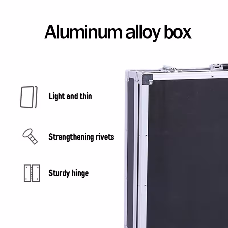 caja de herramientas de aluminio