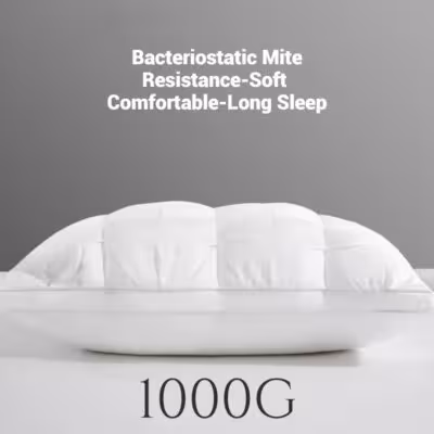 Cómodas almohadas para dormir en cinco puntos hotel estilo cojín suave tridimensional