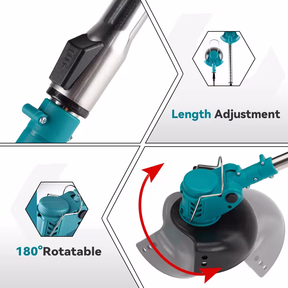 centrale électrique pour la coupe d'herbe