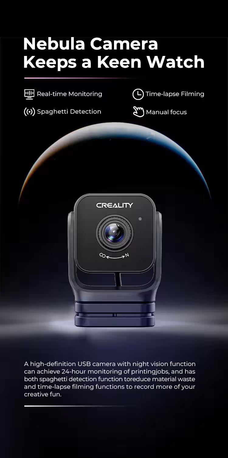 Creality Nebula USB kamera