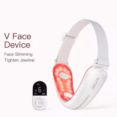 Appareil de lifting du visage ANLAN V-Face avec EMS et lumière