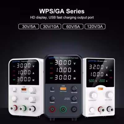 Fuente de alimentación de laboratorio Wanptek DC 30V 60V 120V AC