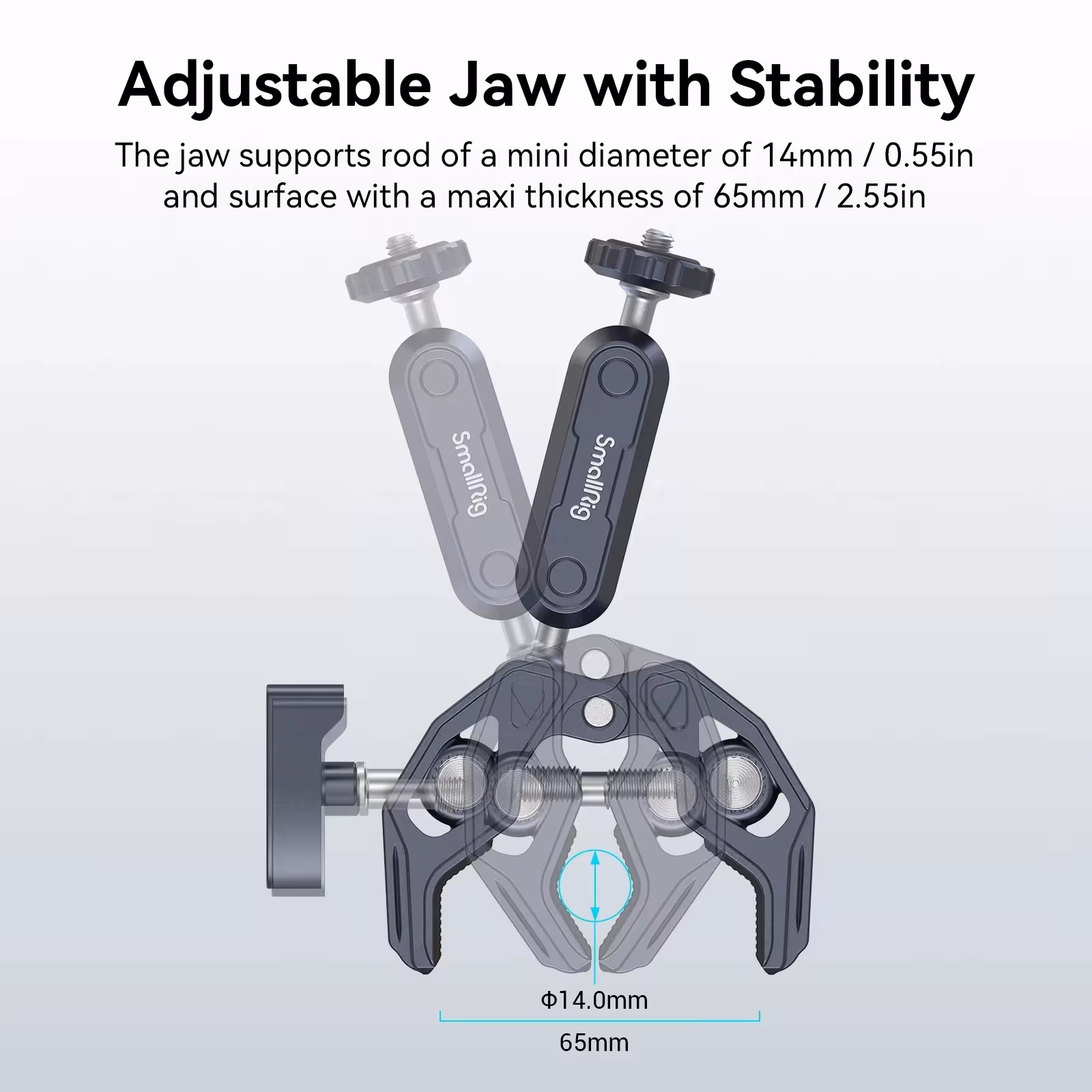 Crab mounting clamp