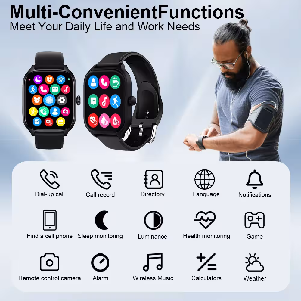 montre connectée pour le suivi sportif
