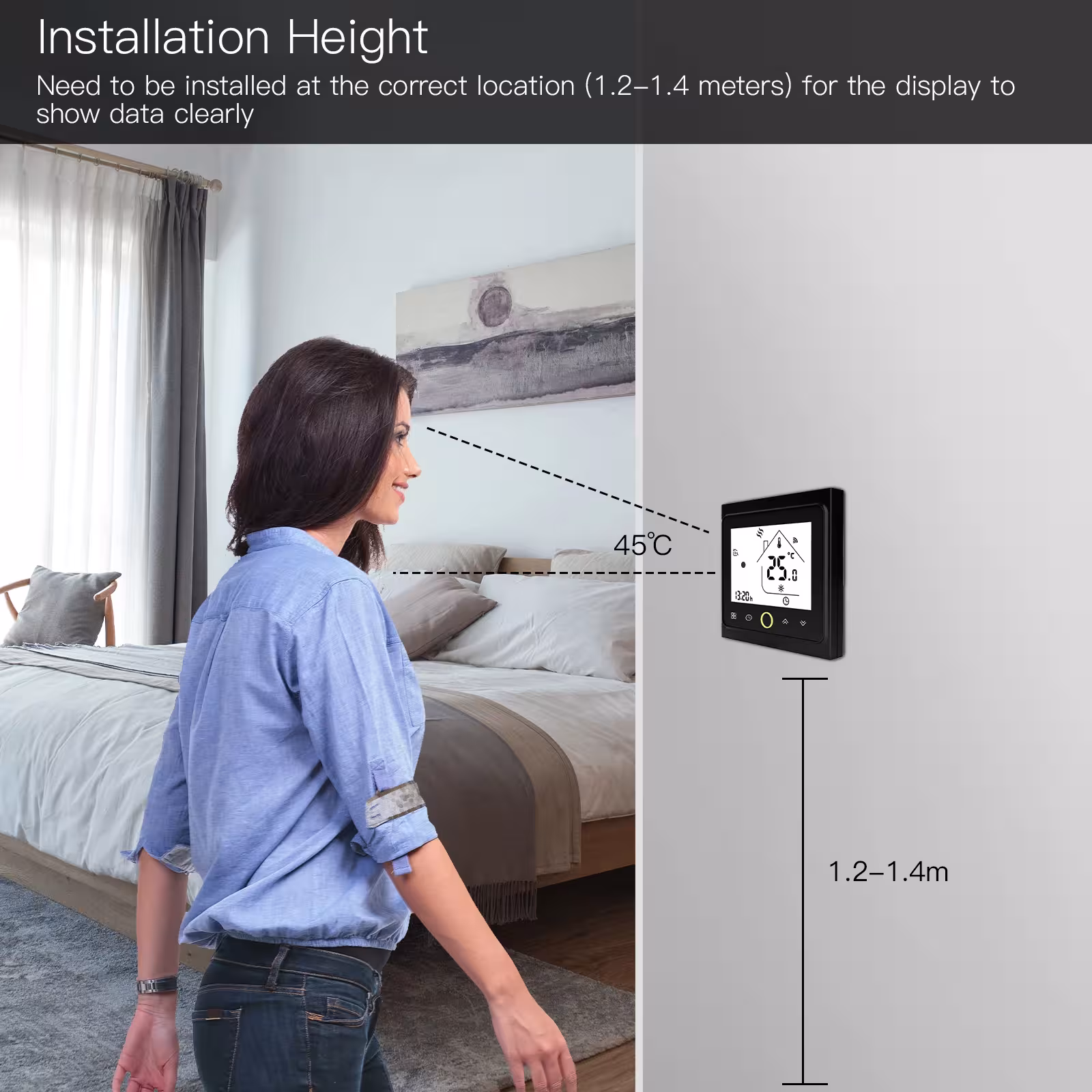 WiFi floor heating thermostat