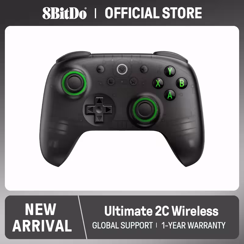 8BitDo Ultimate 2C Wireless Gaming Controller for PC, Windows 10/11, Steam Deck