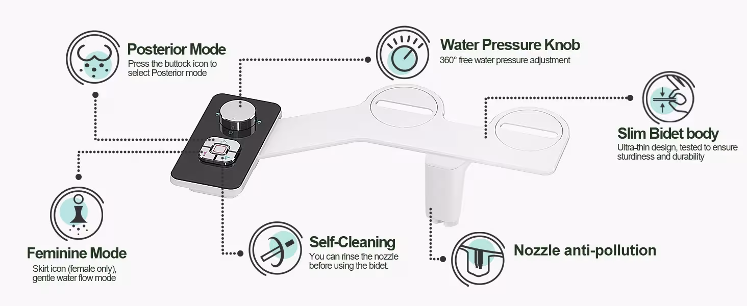accessorio bidet per WC