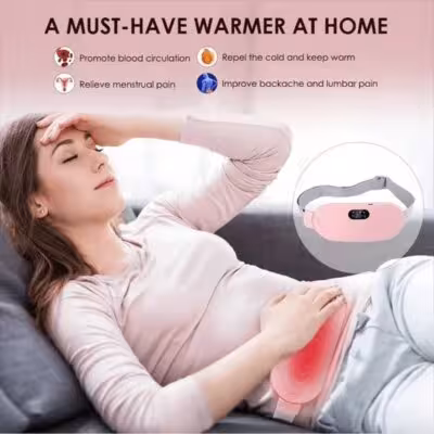 Electric heating tape for women for menstrual pain massager vibrations