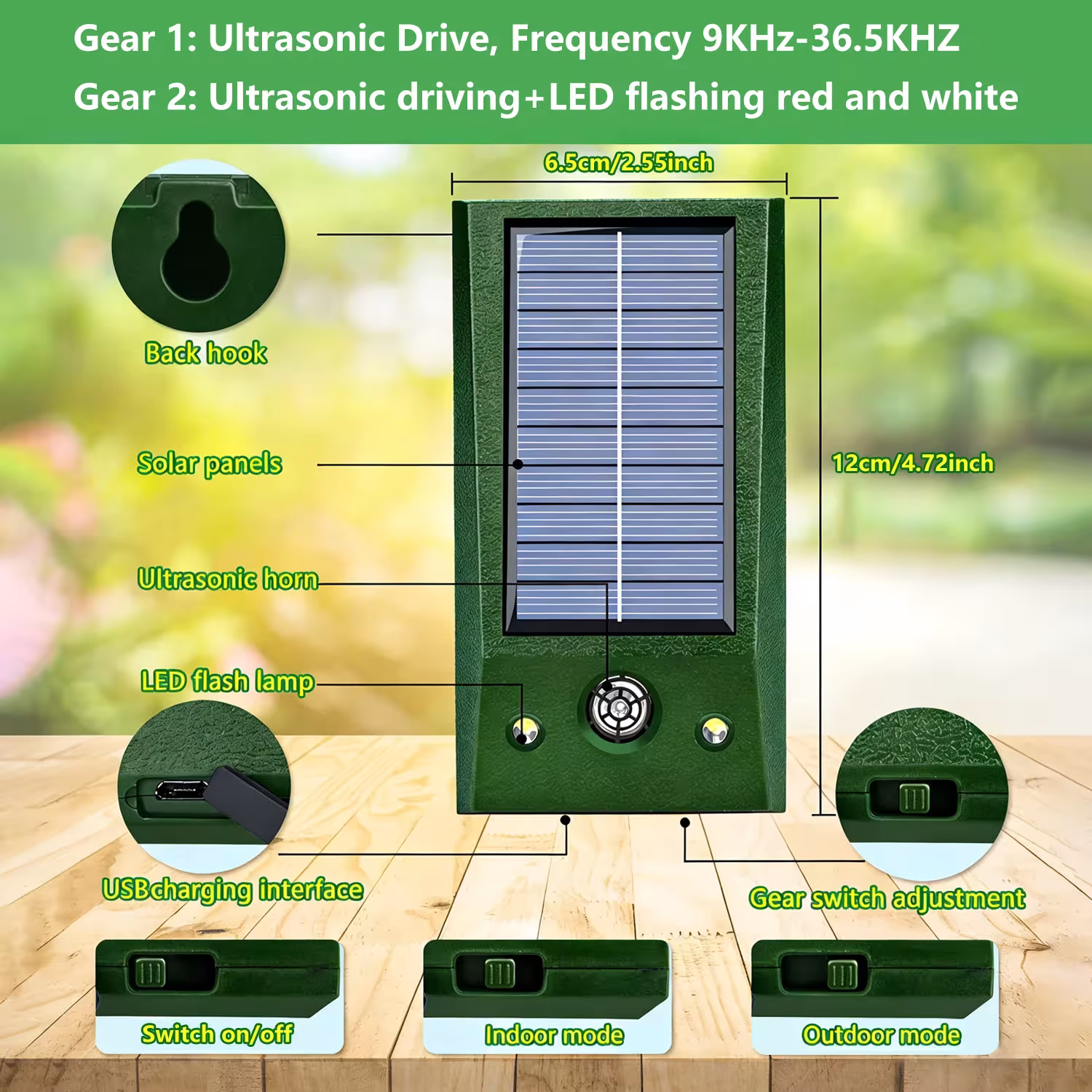 ultrasonic animal repellent