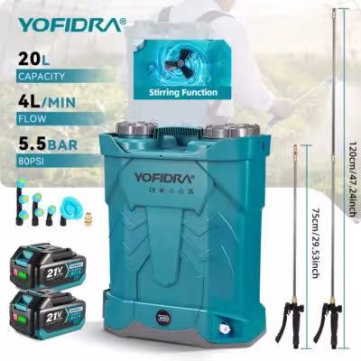 Aerosol eléctrico YOFIDRA 20L para batería