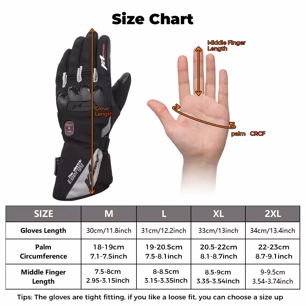 heated motorcycle gloves