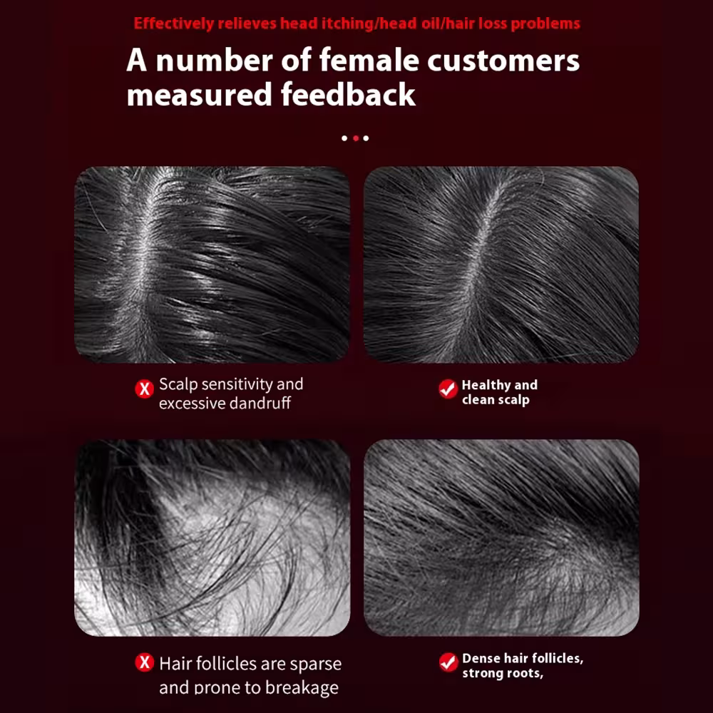 pettine di massaggio elettrico per capelli